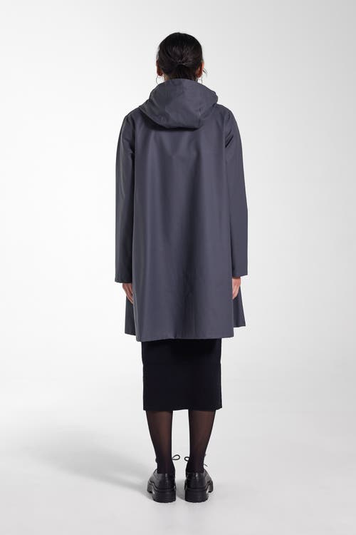 Stutterheim Mosebacke Lightweight Raincoat In Blue