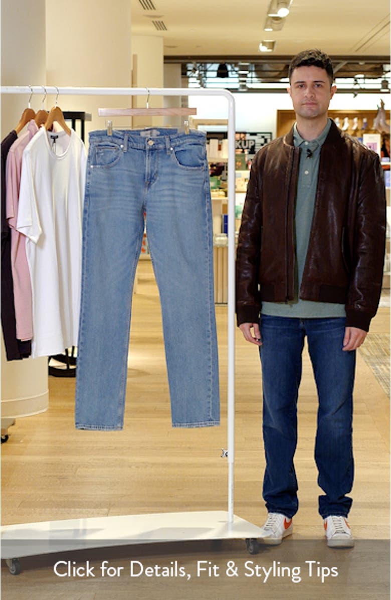Blake Slim Straight Leg Jeans, sales video thumbnail