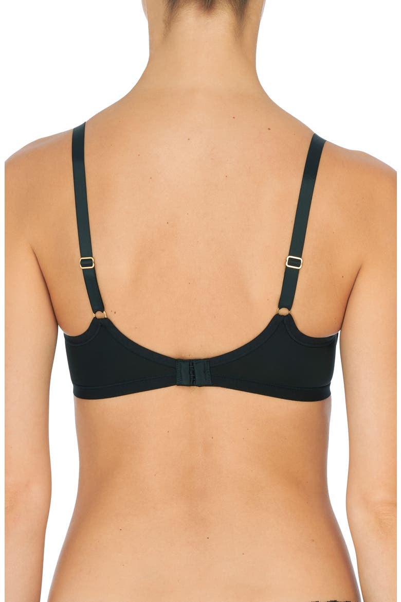 Hidden Glamour Contour Underwire Bra, Alternate, color, BLACK