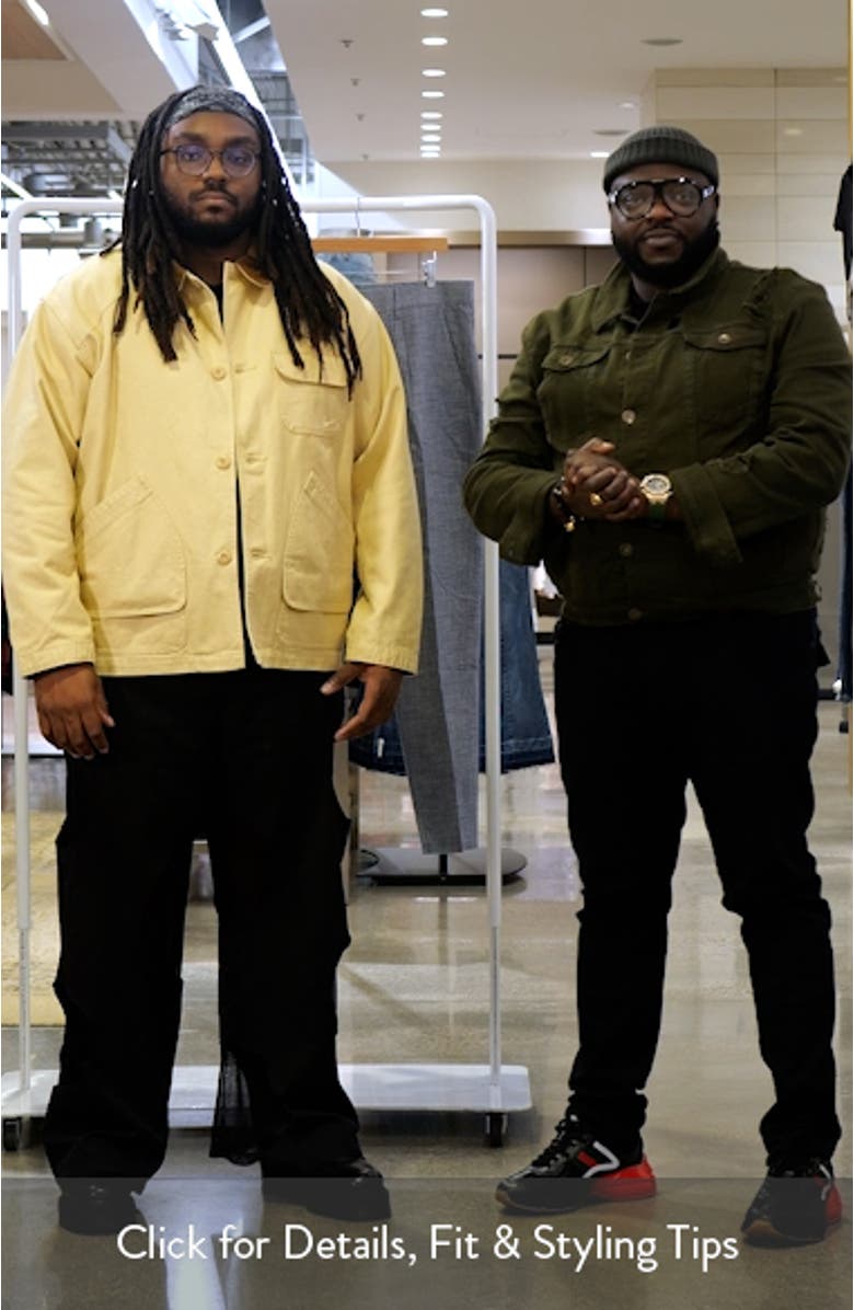 Life Flannel Lined Stretch Cotton Blend Canvas Barn Coat, sales video thumbnail