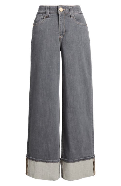 Wit & Wisdom Skyrise Wide Leg Jeans In Gray