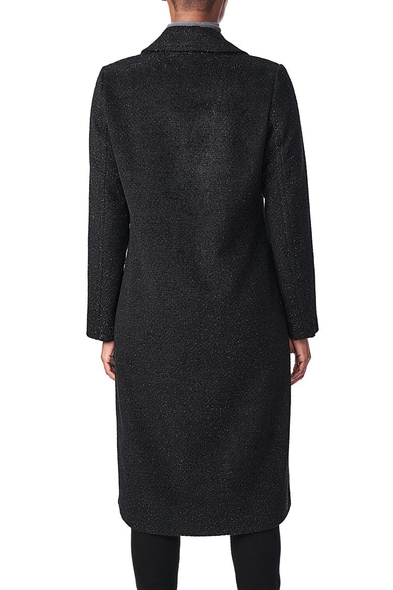 Metallic Coat, Alternate, color, BLACK