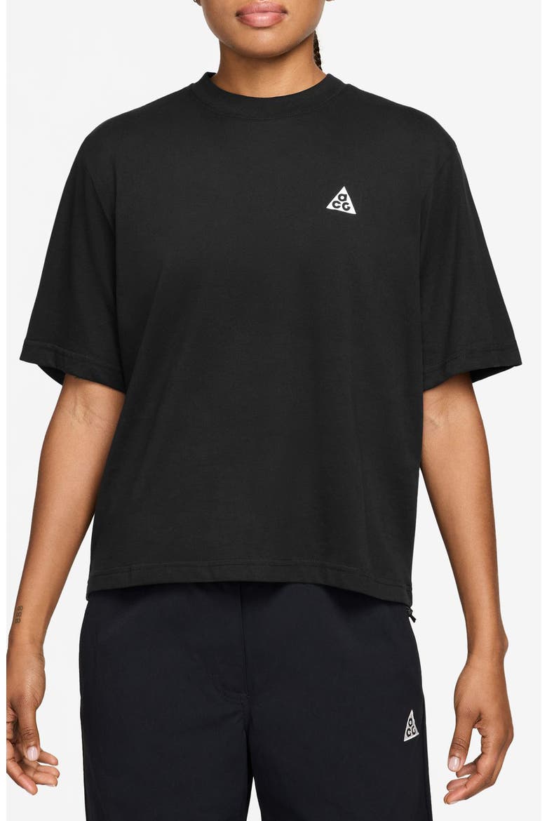 ACG Dri-FIT Boxy Graphic T-Shirt, Main, color, BLACK