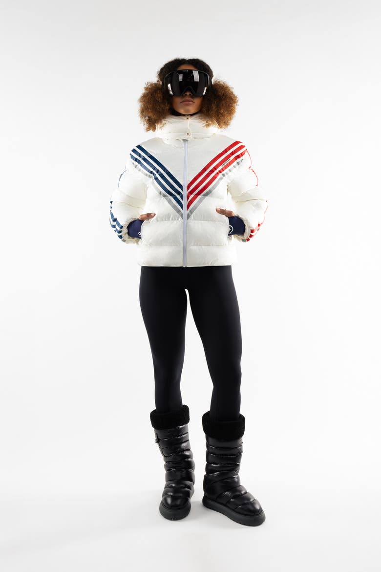 Monogram Mountains Jacket, Alternate, color, White