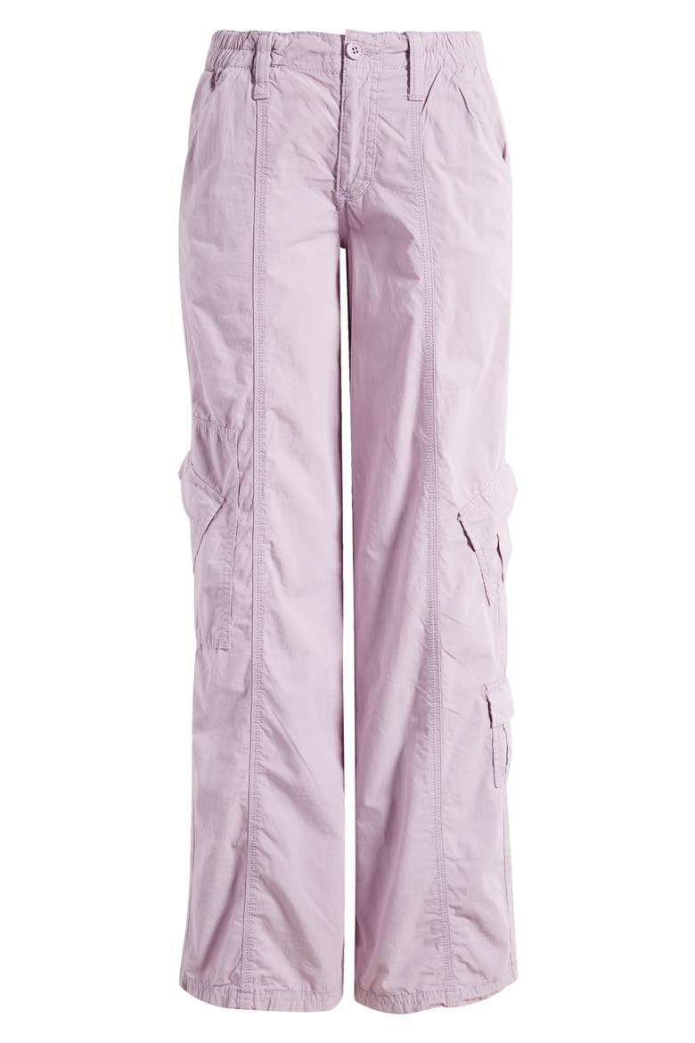 Y2K Low Rise Cargo Pants, Alternate, color, LILAC