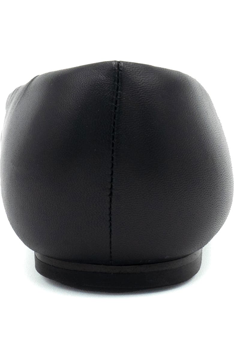 Valentina Rangoni Buccola Ballet Flat, Alternate, color, Black Parmasoft