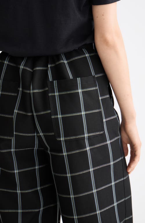 Scotch & Soda Ezra High Waist Drawstring Pants In Black