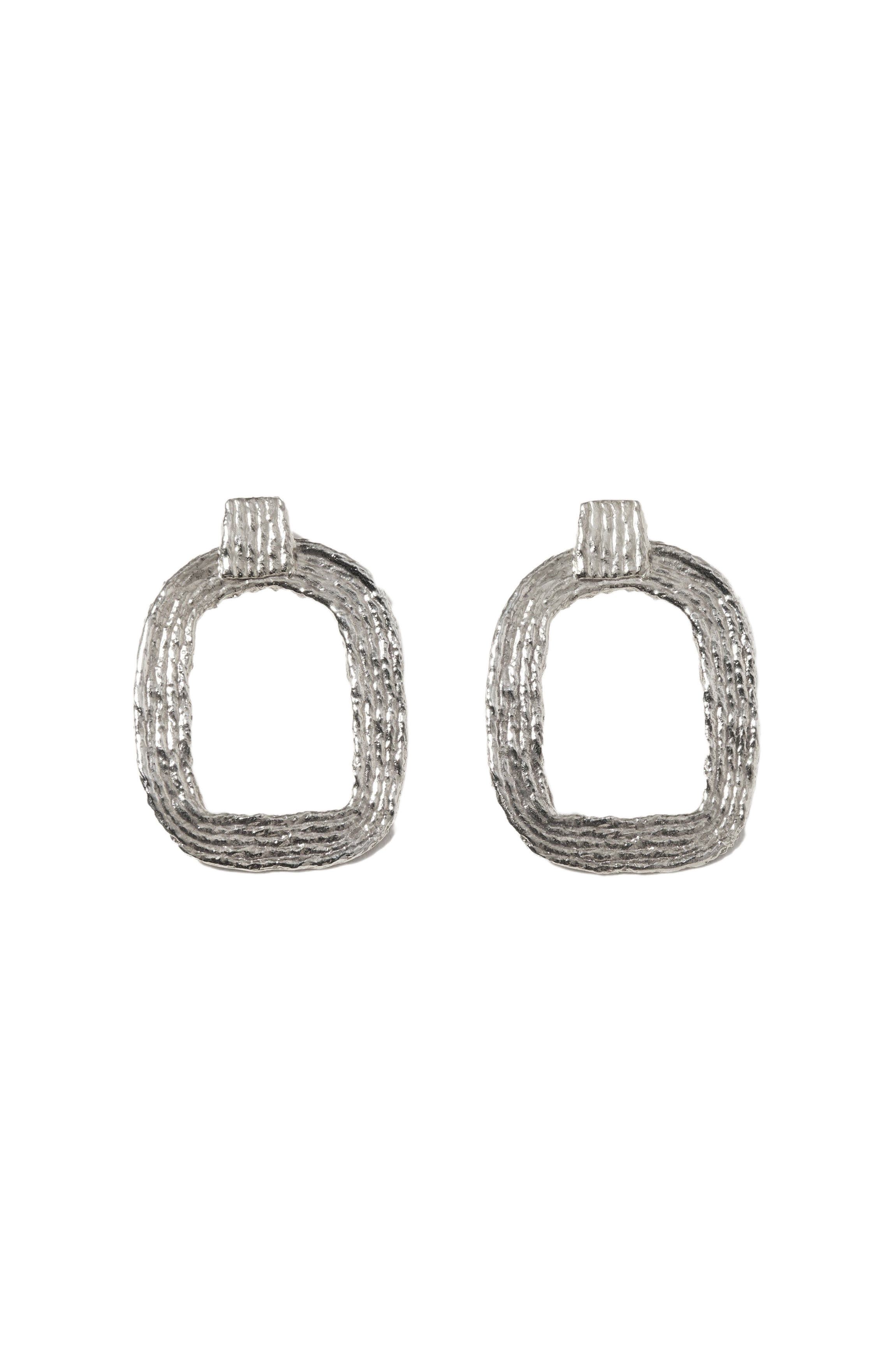 COG Eva Hoop Earrings - Sterling Silver 