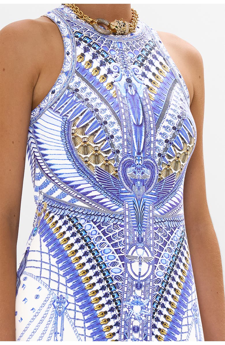 Camilla JERSEY TANK DRESS DANCING WITH DAYLIGHT, Alternate, color, 