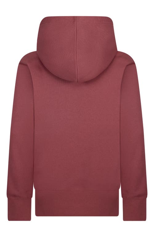 Jordan Mj Flight Big Kids' Fleece Pullover Hoodie In Canyon Rust