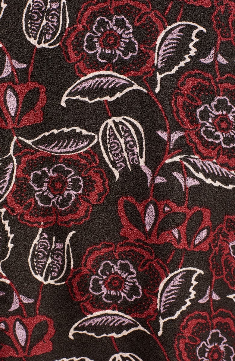 Hinge Lace Stripe V-Neck Blouse, Alternate, color, 