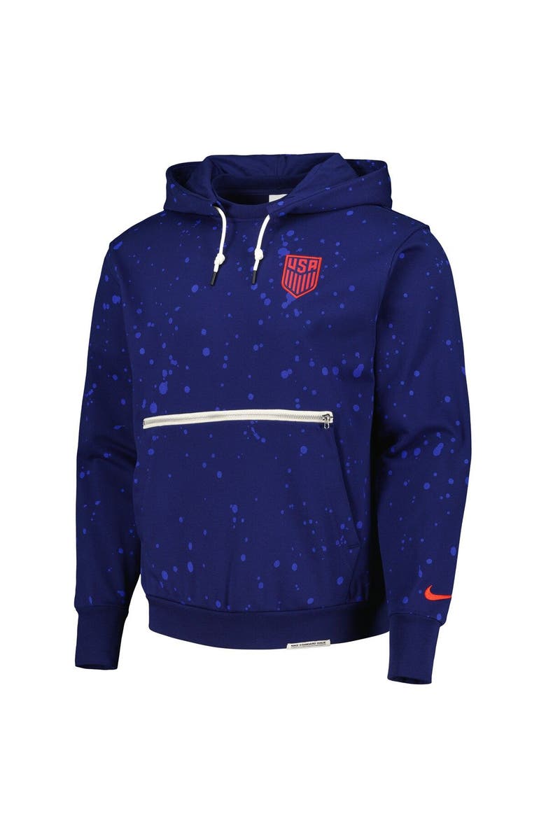 Nike Men's Nike Navy USMNT Standard Issue Pullover Hoodie, Alternate, color, Navy