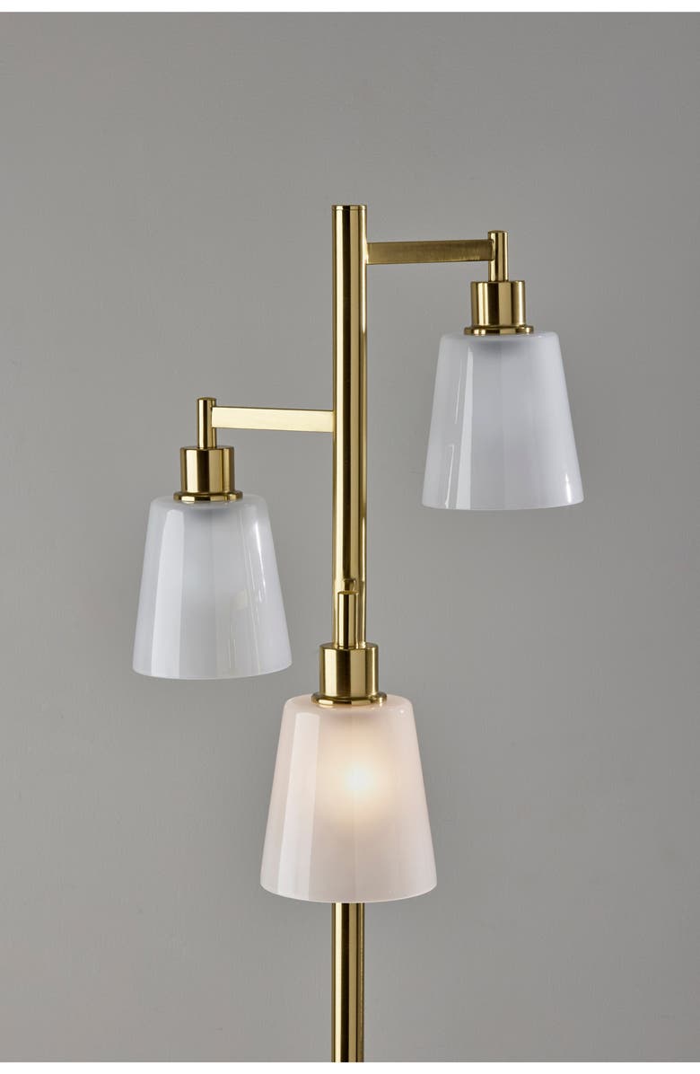 ADESSO LIGHTING Gio Tree Lamp, Alternate, color, Brass