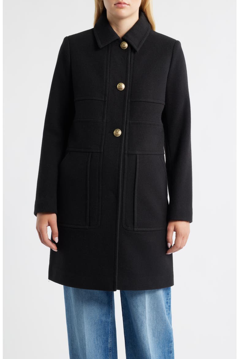 Inset Waist Coat, Main, color, BLACK