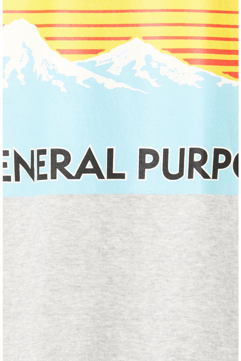Rista Battery Print Cotton Sweatshirt, Alternate, color, GREY W/ BATTERY PRINT