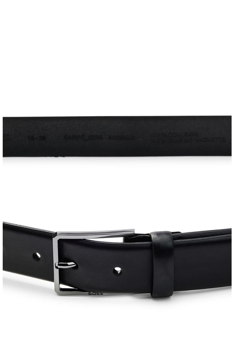 Cary Leather Belt, Alternate, color, BLACK