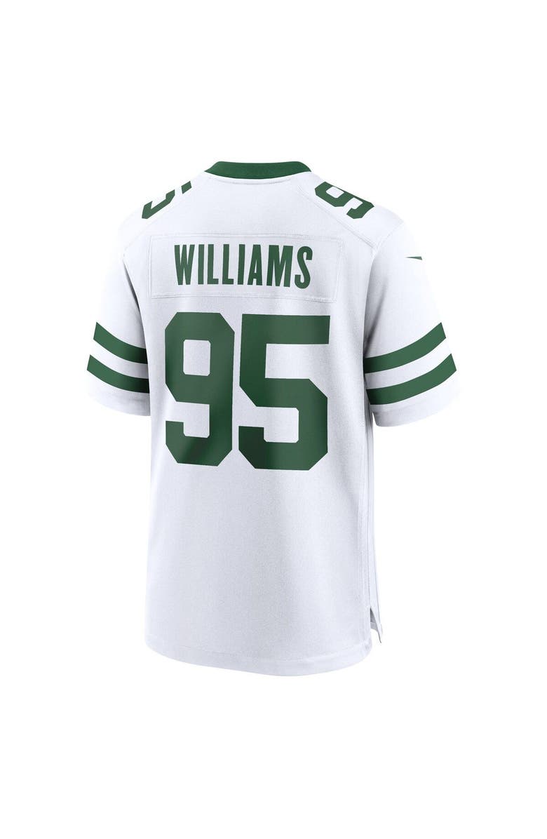 Nike Men's Nike Quinnen Williams White New York Jets Legacy Player Game Jersey, Alternate, color, 