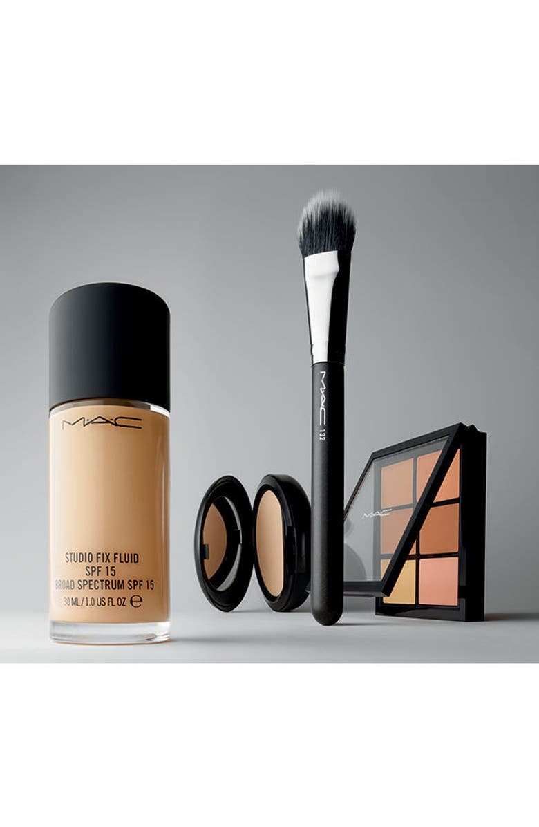MAC Cosmetics MAC 132 Duo Fibre Foundation Brush, Alternate, color,