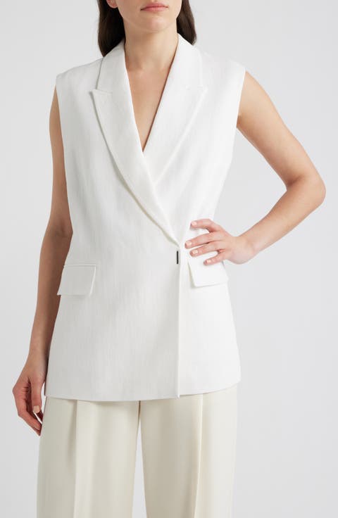 Jankania Linen Blend Vest