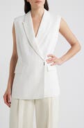 BOSS Jankania Linen Blend Vest