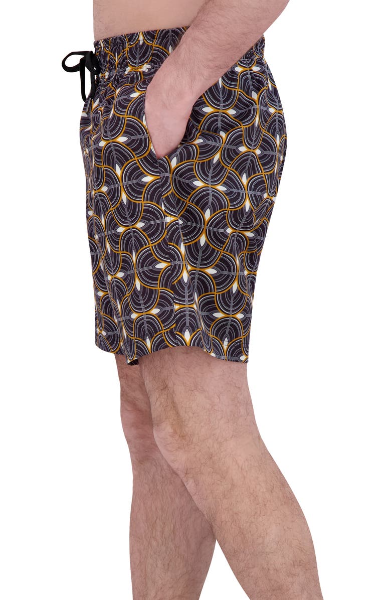 Robert Graham Quickdry Boxer Board Shorts, Alternate, color, Sarches