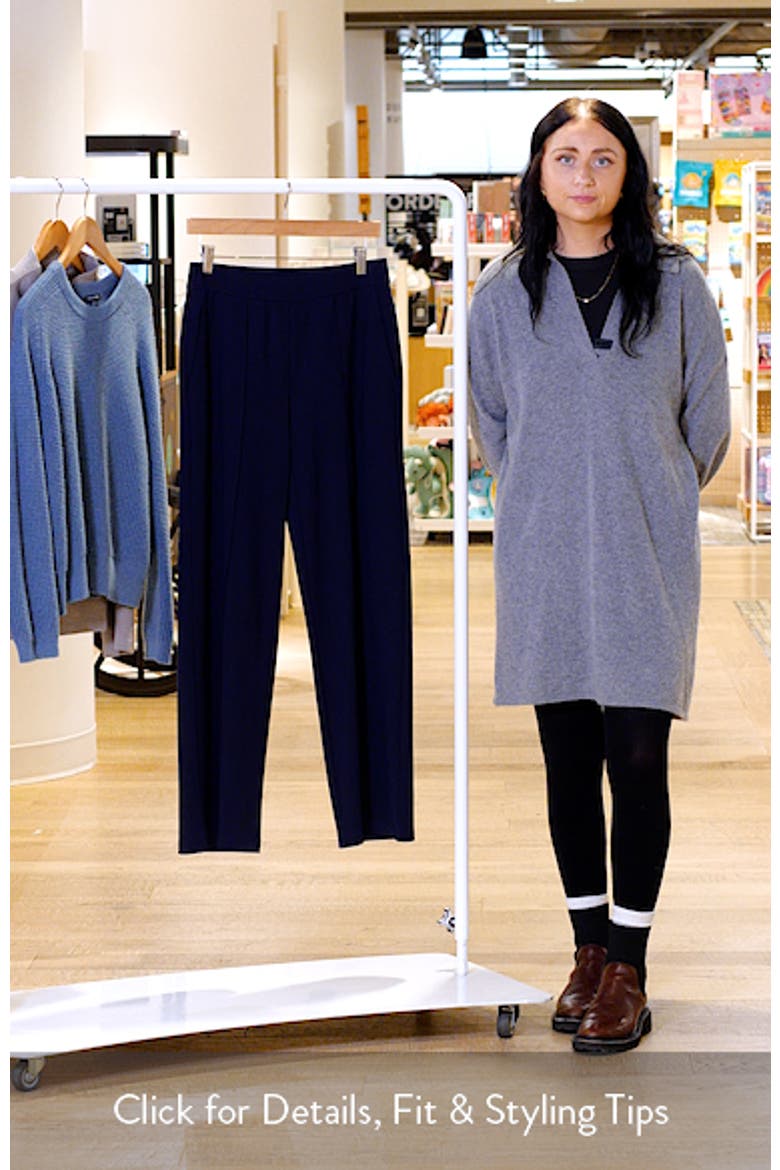 Pintuck Straight Leg Pants video
