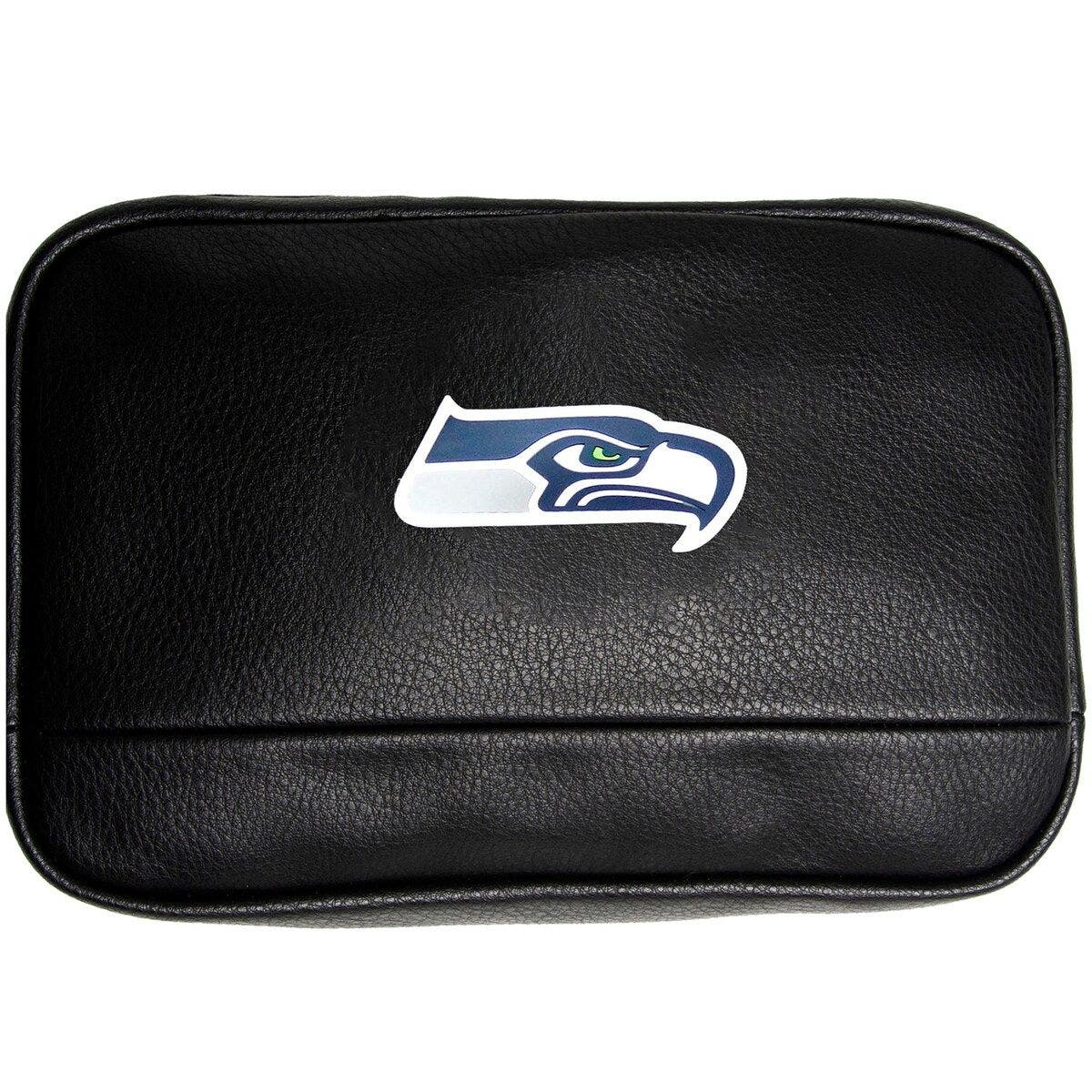 CUCE Seattle Seahawks Cosmetic Bag, Main, color, 