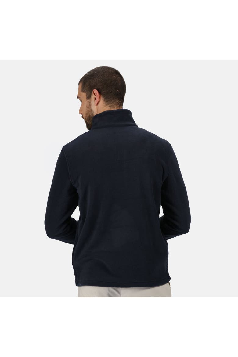 Honestly Made Half Zip Fleece, Alternate, color, Navy