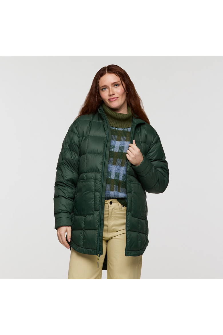 Repleto Down Long Jacket - Women's, Main, color, Cotopaxi Black