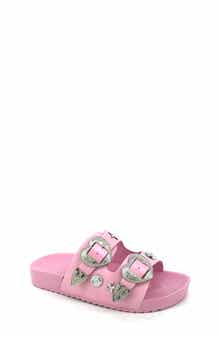 YOKI Kids' Buckle Slide Sandal
