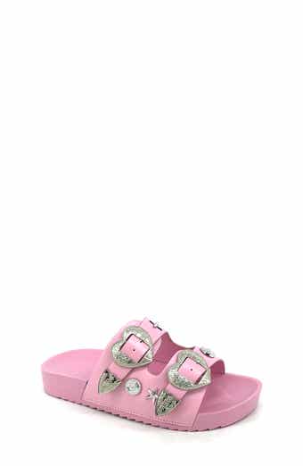 YOKI Kids' Buckle Slide Sandal