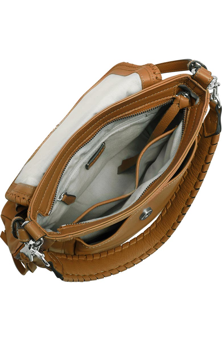 AIMEE All for Love Convertible Leather Shoulder Bag, Alternate, color, Latte