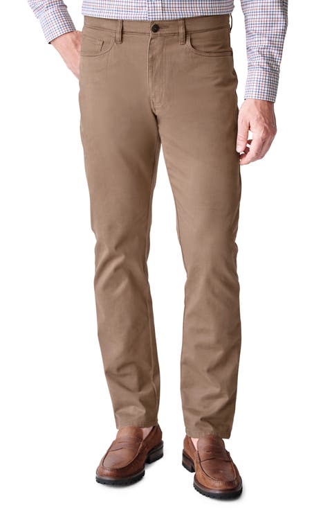 Nolan Five-Pocket Stretch Pima Cotton Pants