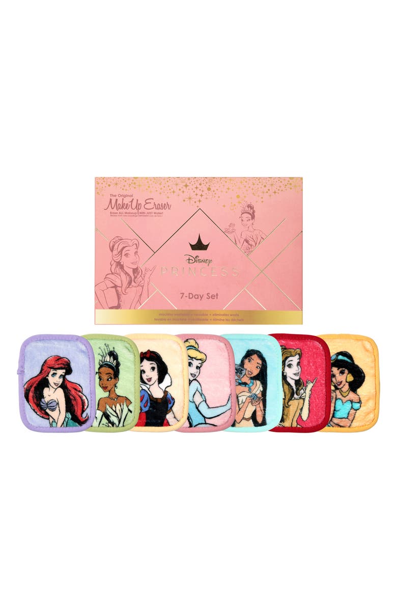 The Original MakeUp Eraser Ultimate Disney Princess 7-Day Makeup Eraser Set, Main, color, 