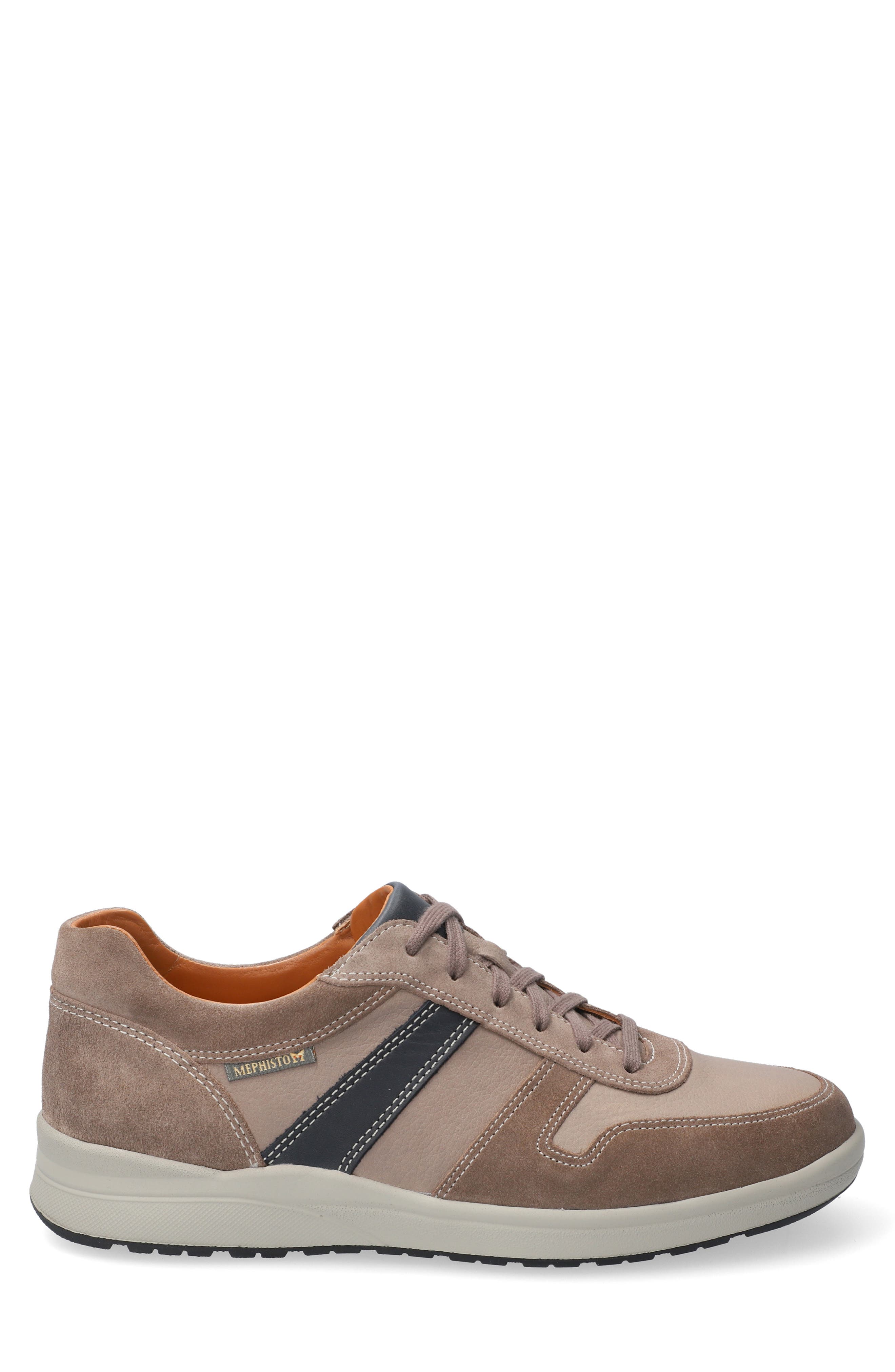Mephisto Vito Sneaker, Alternate, color, Warm Grey Leather