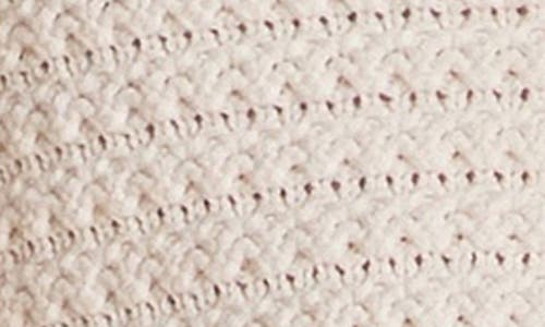 Endless Rose Ribbed Border Sweater Tank In White