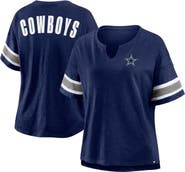 FANATICS Women's Fanatics Navy Dallas Cowboys Redzone Curl Route T-Shirt
