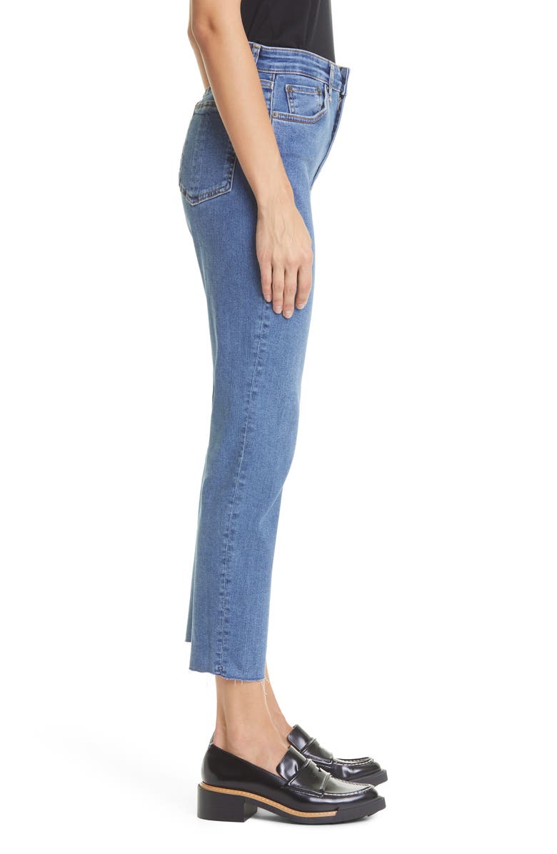 rag & bone Nina High Waist Ankle Cigarette Jeans, Alternate, color, 