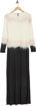 GO COUTURE Long Sleeve Maxi Dress