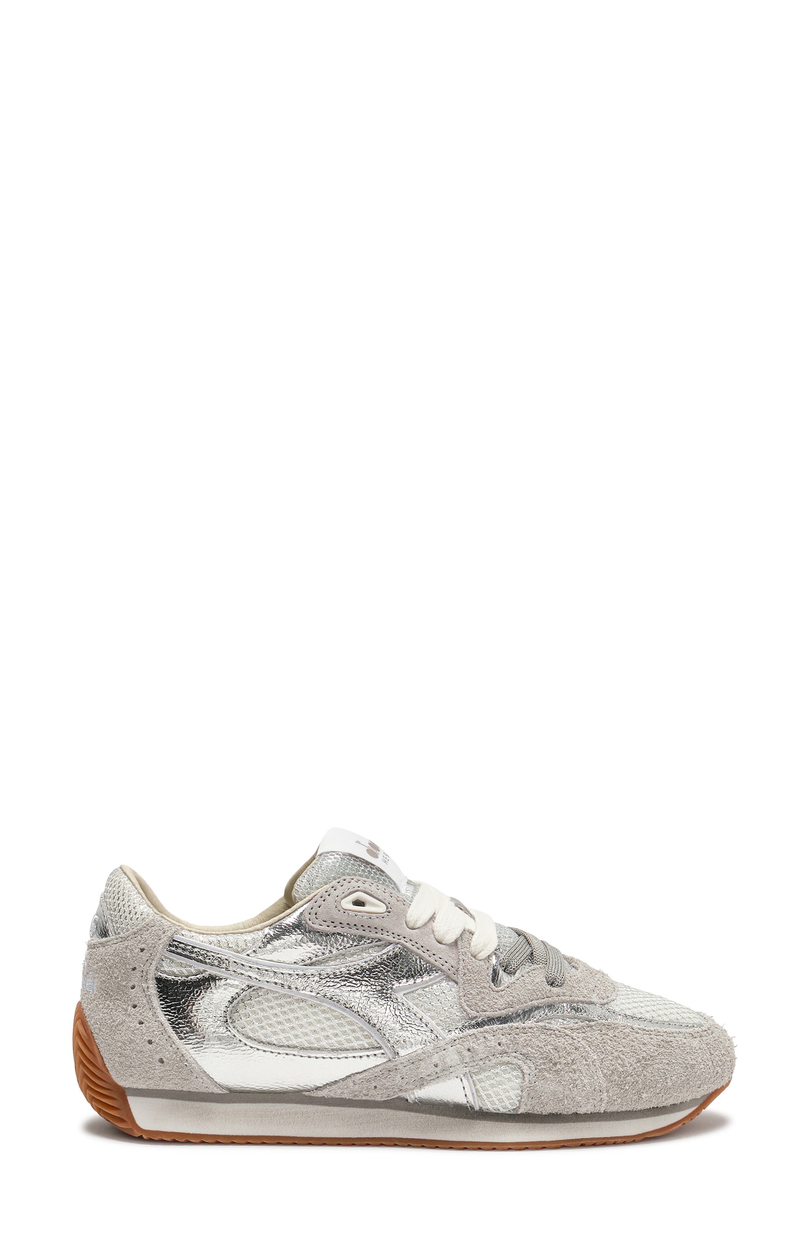 Diadora Equipe Revenge Iride Sneaker, Alternate, color, Silver Metalized