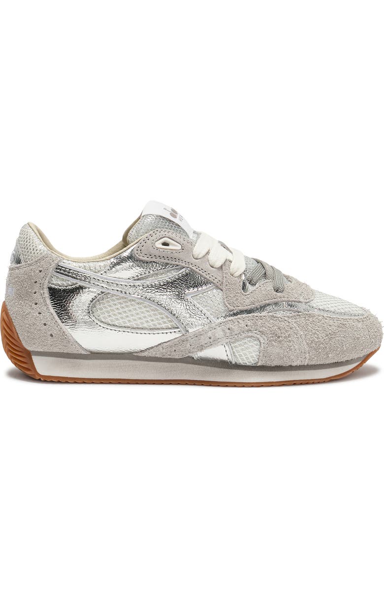 Diadora Equipe Revenge Iride Sneaker, Alternate, color, Silver Metalized
