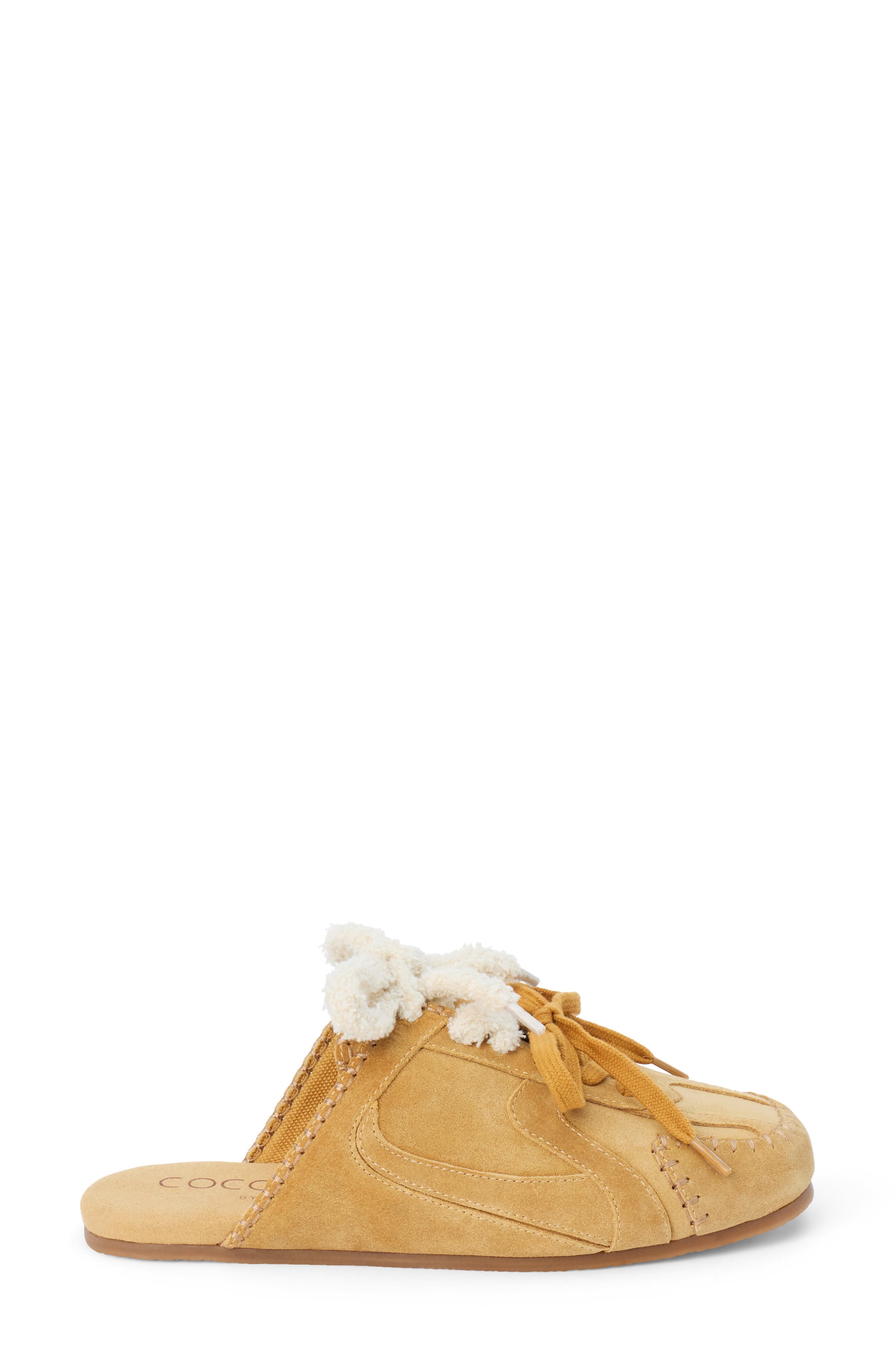 Devyn Lace-Up Mule, Alternate, color, HONEY SUEDE