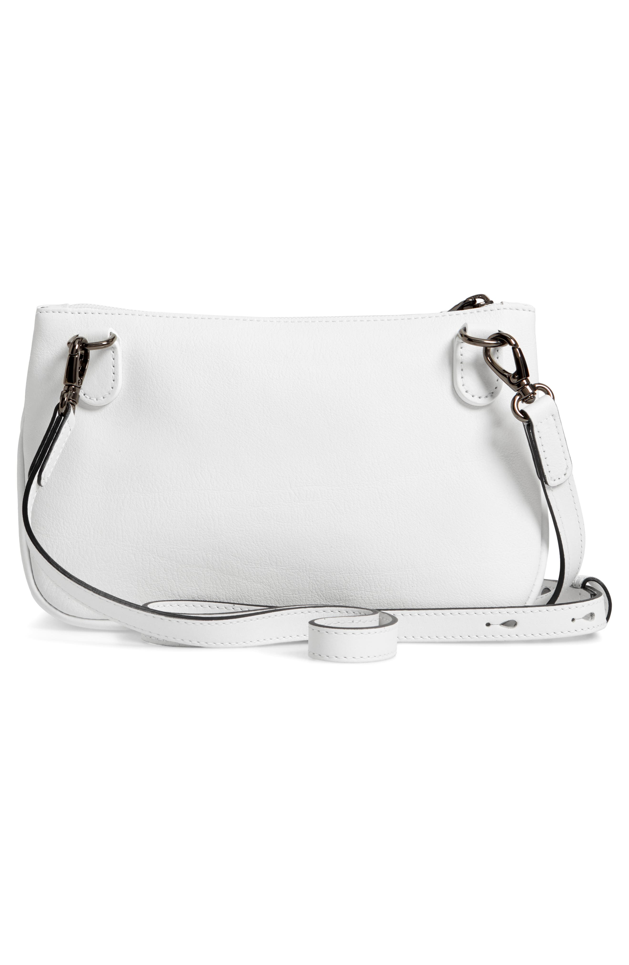Longchamp 3D Leather Crossbody Bag, Alternate, color, 
