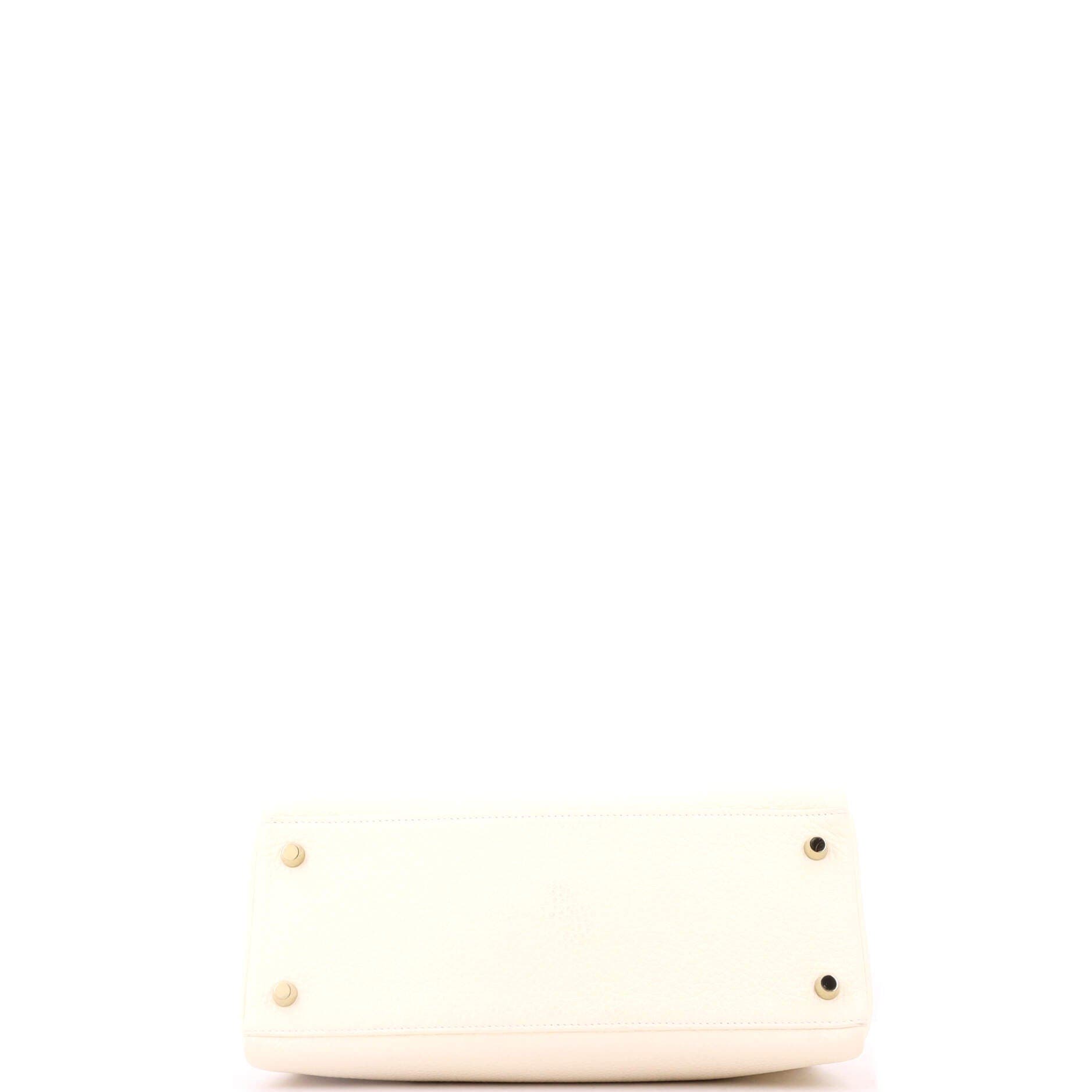 Kelly Handbag Light Togo with Gold Hardware 28, Alternate, color, White
