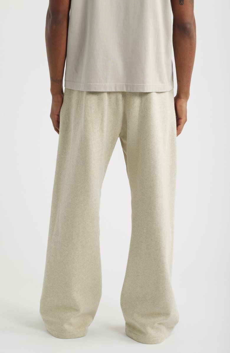 Fear of God Essentials Signature Flare Sweatpants, Alternate, color, Washed Vanilla Heather