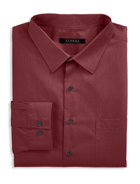 Big & Tall Performance Heather Dress Shirt