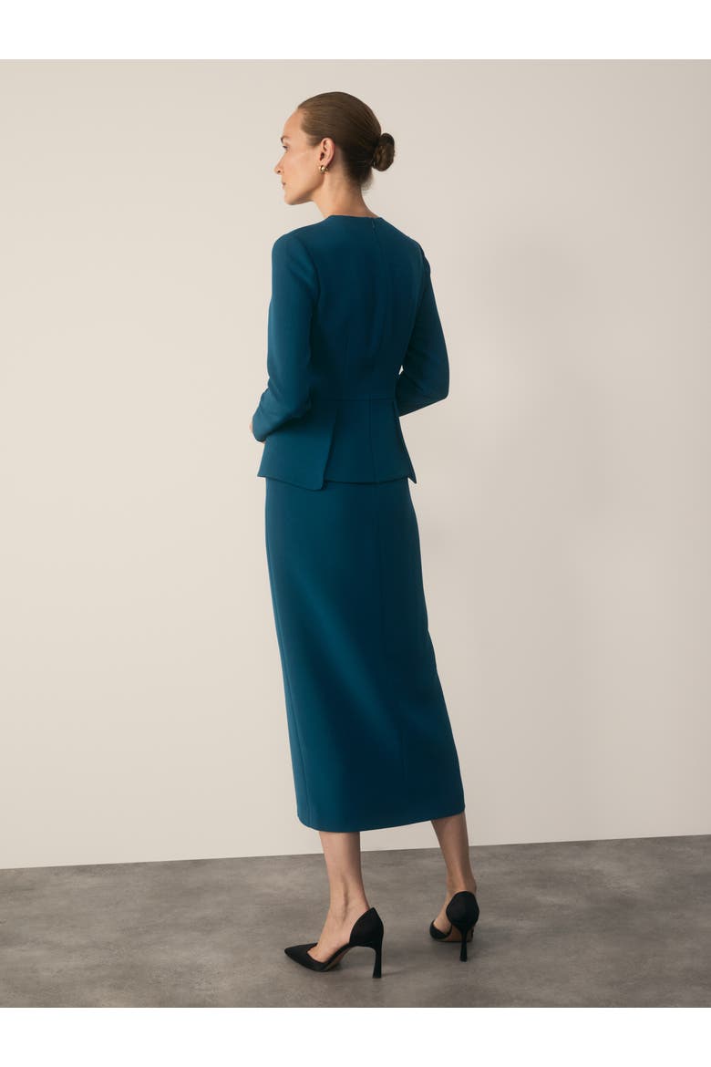 Doppio Elaria Midi Dress, Alternate, color, Blue