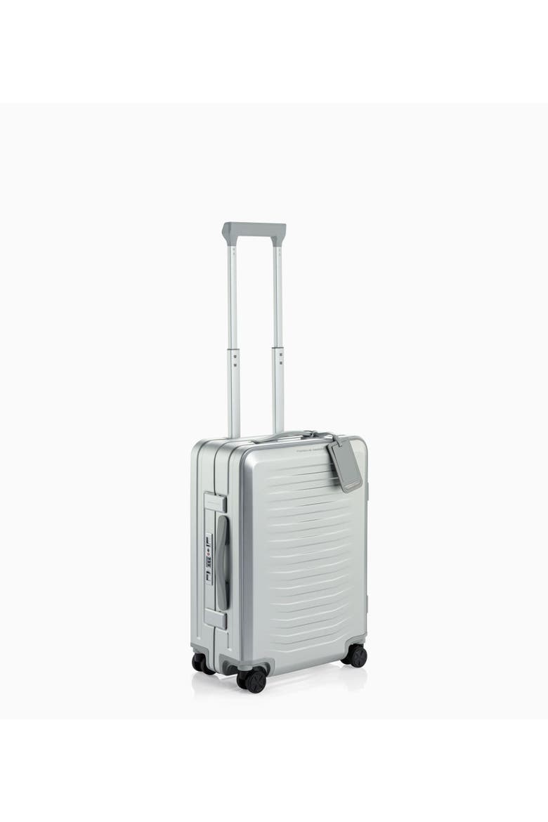 Roadster 21" Carry-on Aluminum Spinner, Alternate, color, Silver