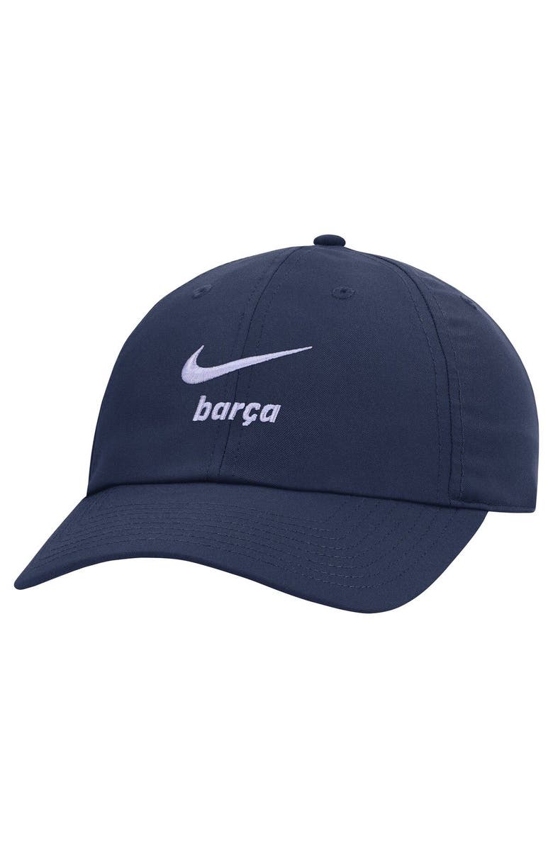 Nike Men's Nike Blue Barcelona Heritage86 Performance Adjustable Hat, Alternate, color, 