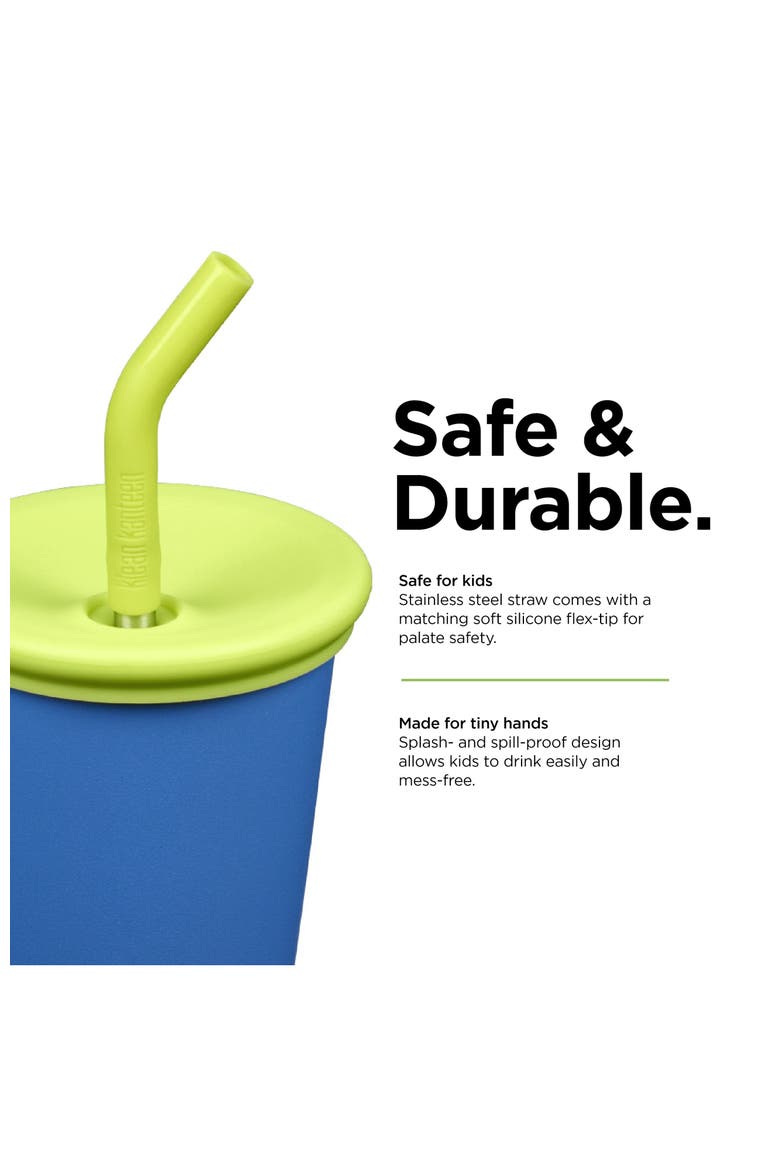 10oz Kid's Cup with Straw Lid, Alternate, color, Super Sonic